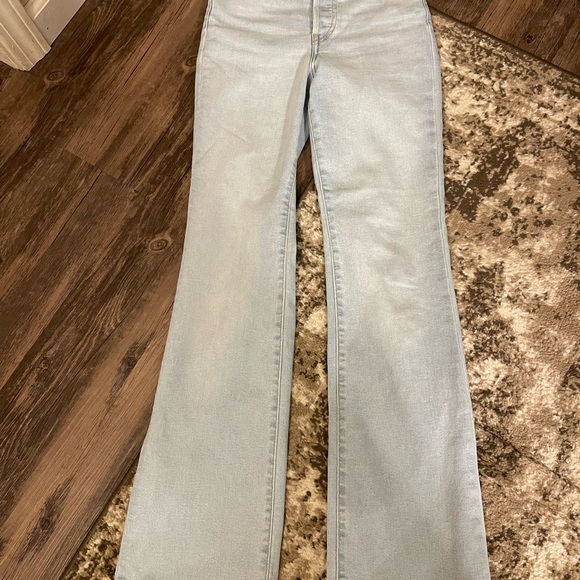 NWOT❤️ Levis Ribcage Flare High Rise Size 25 - Picture 5 of 9